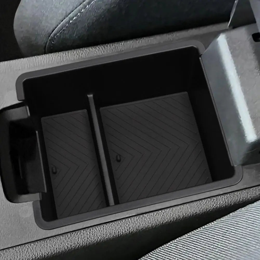 For Dacia Duster 2025 2026 Car Armrest Storage Box Interior Accessories Center Console Tray Tidying ABS
