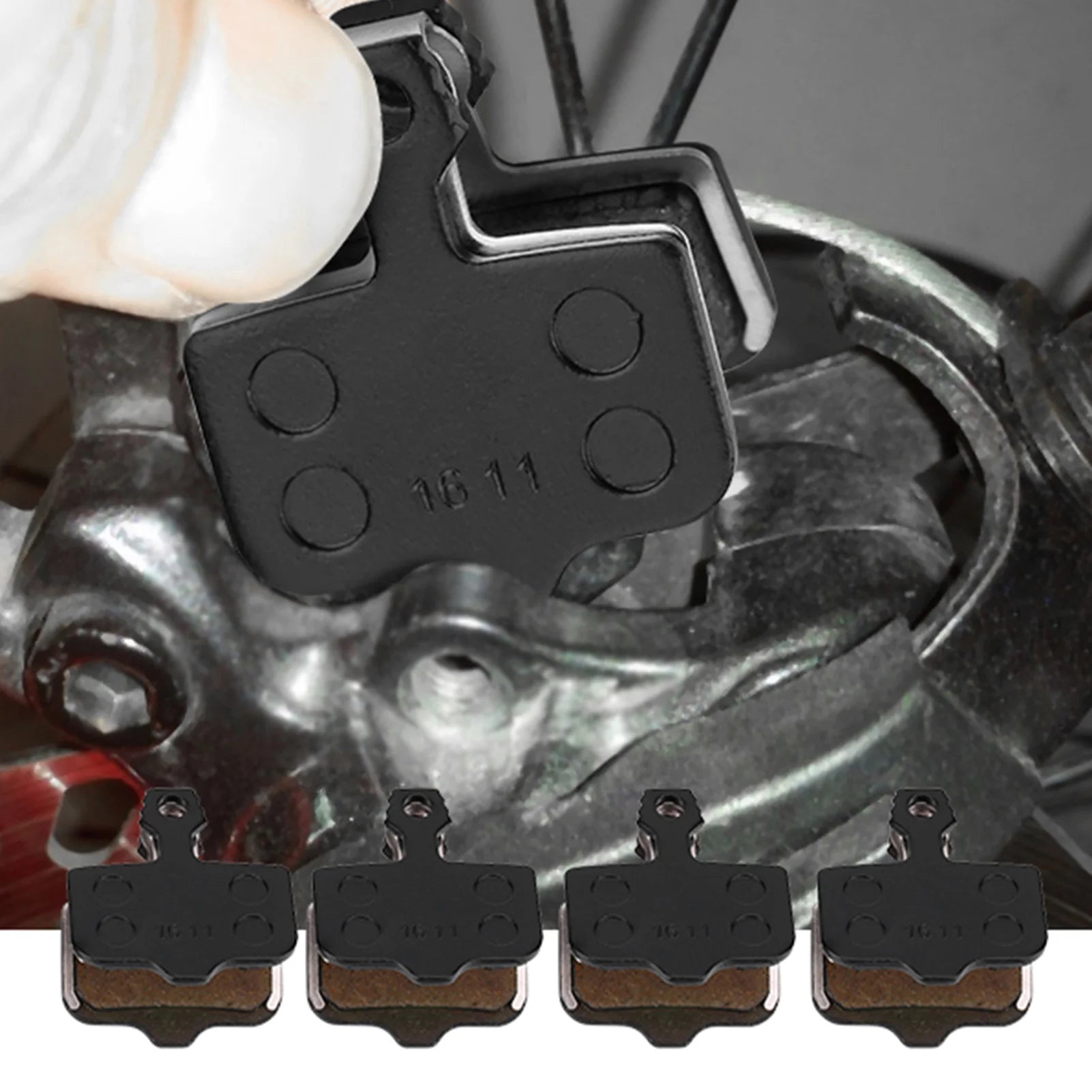 4 Pairs Bicycle Disc Brake Pads for Avid Elixir 1 3 5 7 9 R CR Sram XO XX X7 X9 XXWC DB1 DB3 DB5 FORCE RED Rival