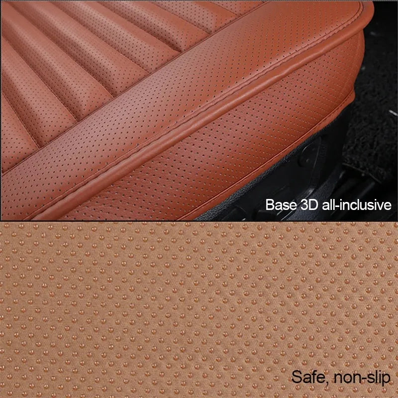 Car PU leather seat cushions, car full-cover front cushions, car rear seat covers, car seat cover accessories
