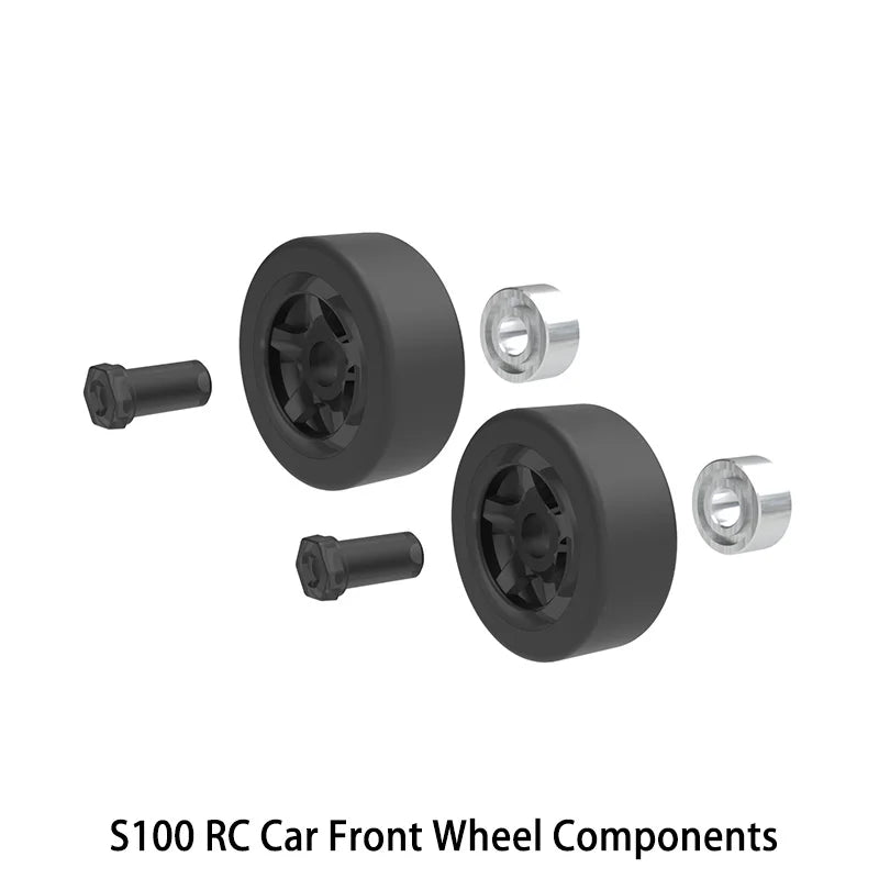 LDARC S100 RC Car Shells/Steering Components/Rear Axle Assembly/Front Wheel Components/Chassis Components RC Parts 2026