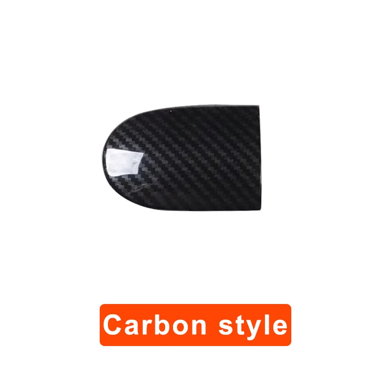 For MINI ONE Cooper S F55 F56 F57 Car Passenger Storage Compartment Handle Decorative Sticker Interior Modification Accessories