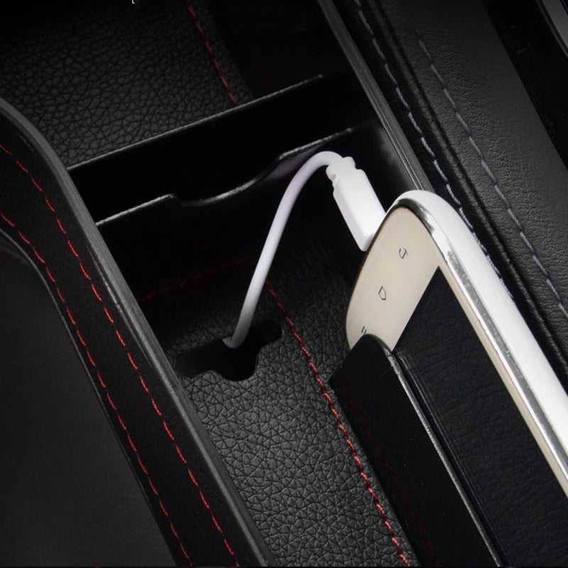 Car Seat Storage Box organizer Universal Car Seat organizer Card Phone Holder Pocket Seat Gap Slit Pocket Catcher Organizer 1Pc