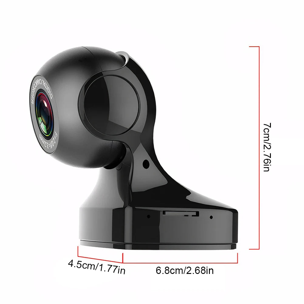 Mini Dash Cam 1080P HD Car Dash Camera Built-in WiFi Driving Video Recorder Night Vision for Cars