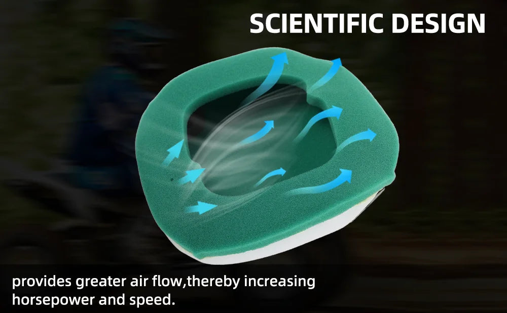 Motorcycle Air Filter Cleaner Dual Foam For Husqvarna KTM  SX XC SXF XCF EXC EXCF XCW FC TC FE TE 125 150 250 300 350 450 500