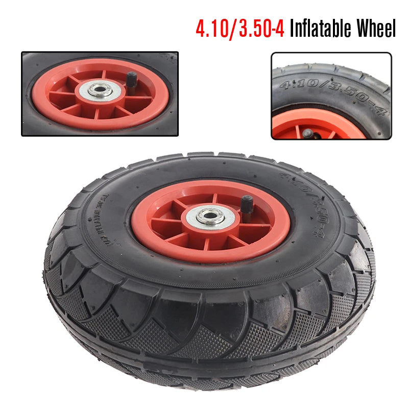 High quality  4.10/3.50-4 tire wheels 4.10-4 inch tires, suitable for 49cc mini four-wheel off-road motorcycle ATV Replace tire