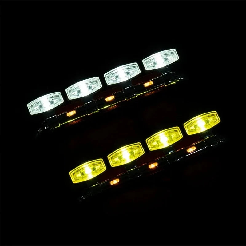 Truck Model Spotlights Front Bumper Spotlight for 1/14 Tamiya RC Dump Truck SCANIA 770S 56368 Car Accessories