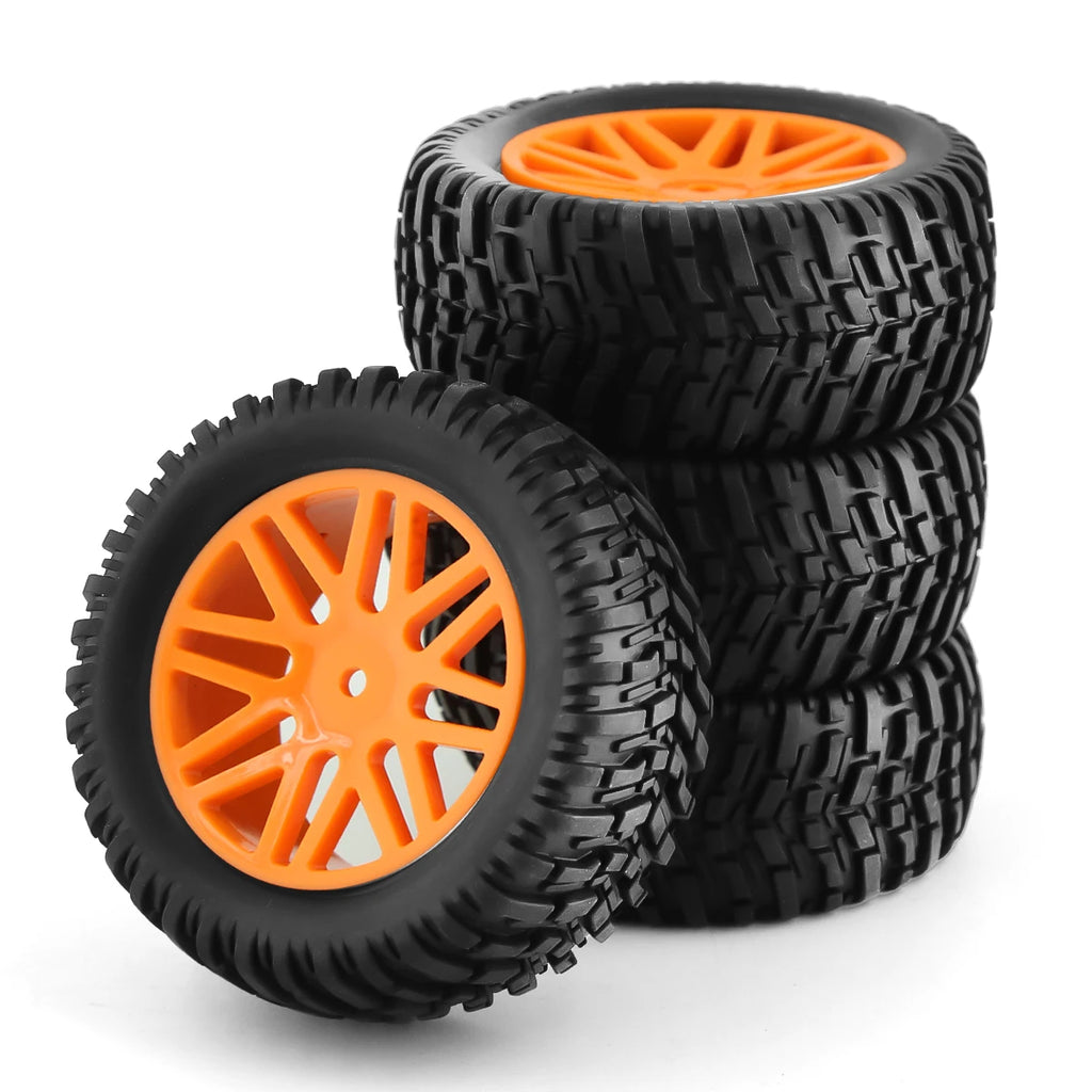 1/1012mm Hex Rubber Short Course Truck Tyres 1:10 Buggy Car ARRMA Traxxas Wltoys 144001 Losi HSP 94107 94170 94155 94177 4PCS