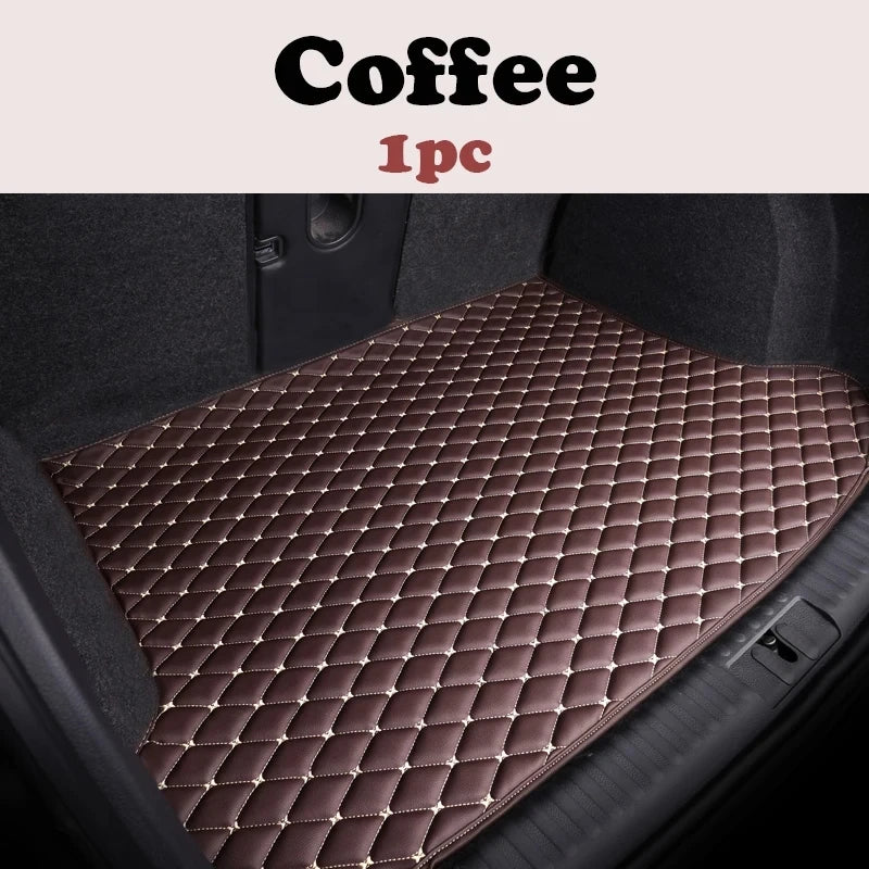 Car Floor Mats For Audi A4 Avant B5 B6 B7 8D 8E 8H 1995~2008 Luxury Leather Rug Anti Dirt Pad Auto Mat Full Set Car Accessories