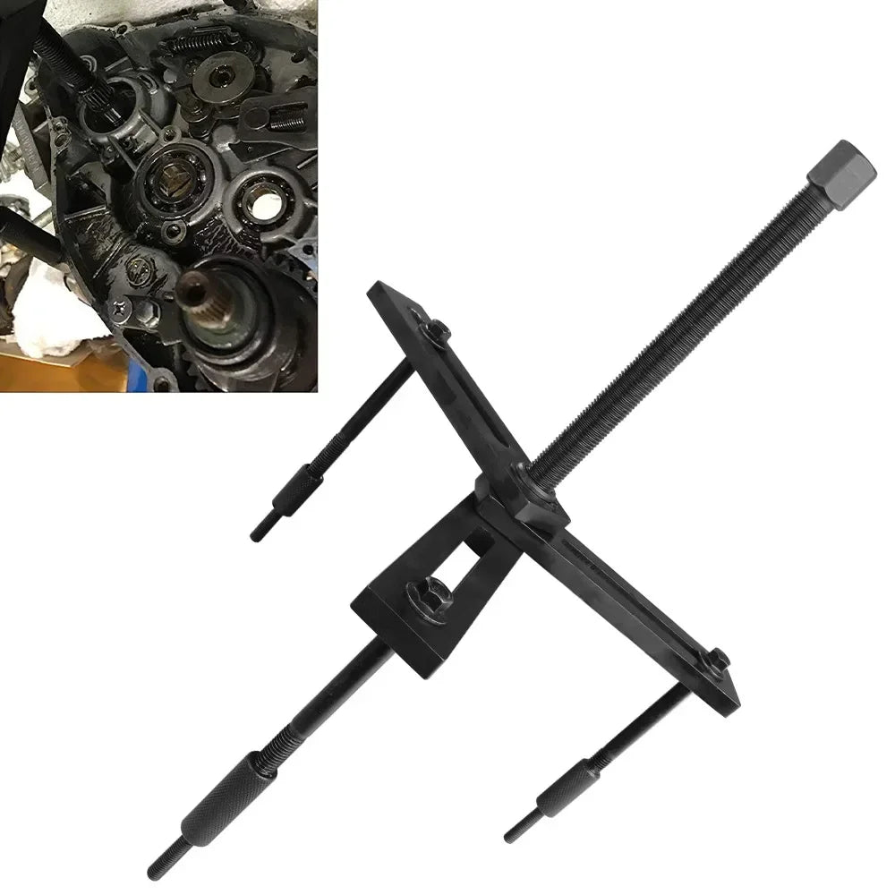 Motorcycle Crankshaft Separator Scooter Crankshaft Remover Puller Wrench Tool Gearbox Repair Tools