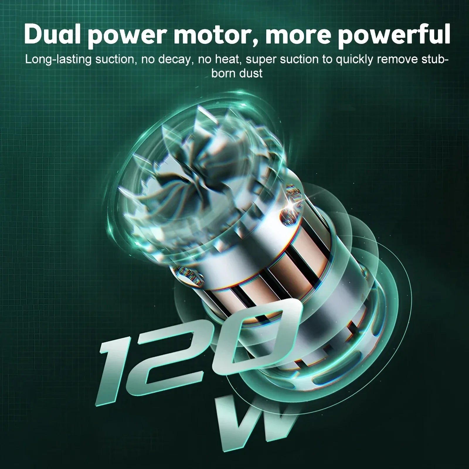 Wireless Portable Handheld Car Vacuum Cleaner Rechargeable USB Large Suction Mini Blower for Car Household Use