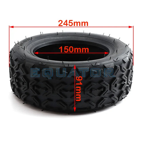 10x4.00-6 Off-road Tires 10*4.00-6 Tubeless Vacuum Tyre For Harley Electric Citycoco Scooter Snow Plow Go Karts ATV Wheel
