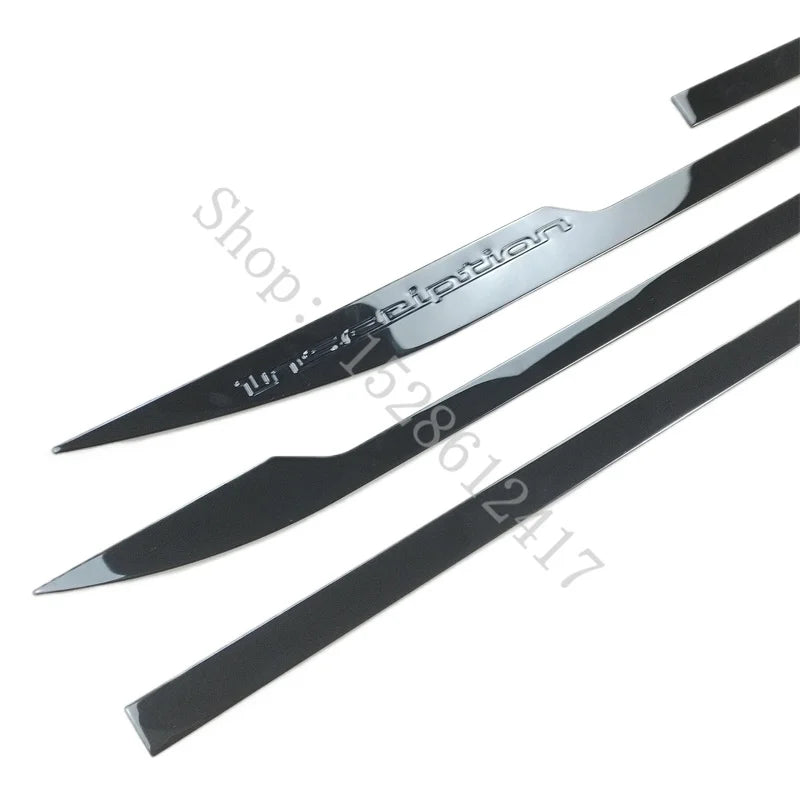 Car Accessories For Volvo xc60 2018 2019 2020 2021~2026 stainless steel Body door side anti-collision decorative bright strip