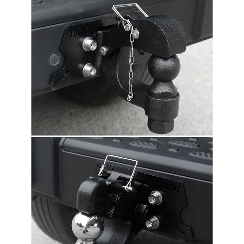 Tow Bar Ball Cap Trailer Hitch Balls Cover Weatherproof Universal Plastic With Knob For RV For Trucks For Boat