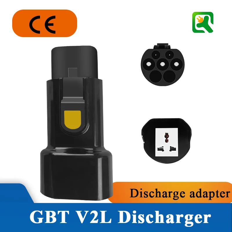 Eletric Vehicles Discharger  Type 2 GBT 3.5KW 16A 250V EU Socket for Electric Car Side V2L For BYD Volkswagen  Not type 2