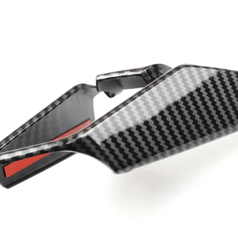 For Porsche Cayenne 2022 2023 Car Styling Interior Steering Wheel Cover Frame Trim Accessories Carbon Fiber Texture
