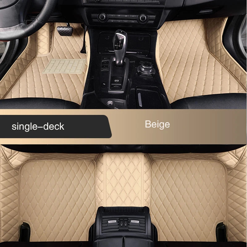 Car Floor Mats For Mazda Cx-5 2012 2013 2014 2015 2016 2017 2018 Flash Mat Leather Custom Foot Pads Automobile Carpet Car Covers