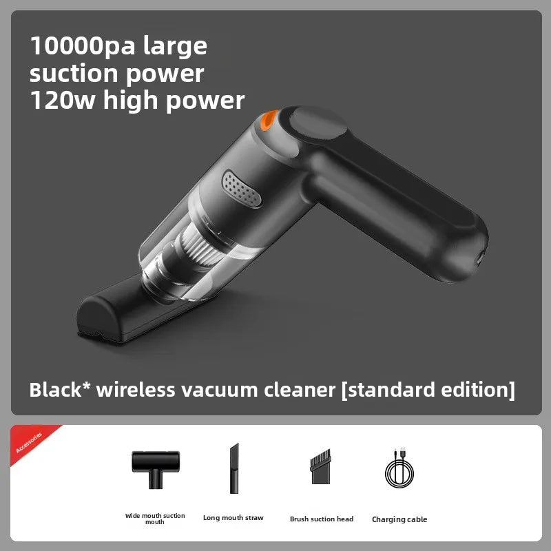 Wireless Charging Car Vacuum Cleaner High Power Large Suction Handheld Small for Home Pet Cat Hair Cleaning