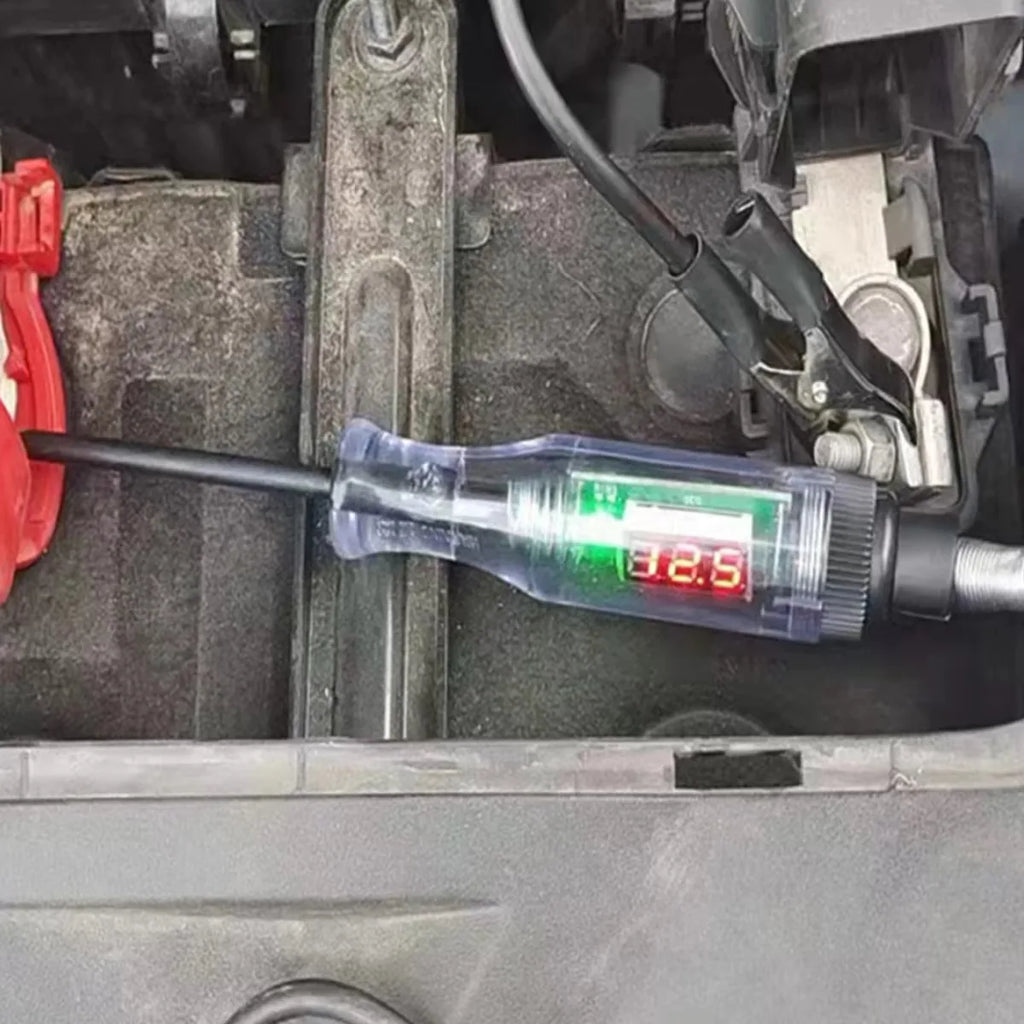 6V 12V 24V Car Truck Voltage Circuit Tester Auto Car Diagnostic Probe Test Pen Light Bulb Electric Measuring Pen Repair Tools
