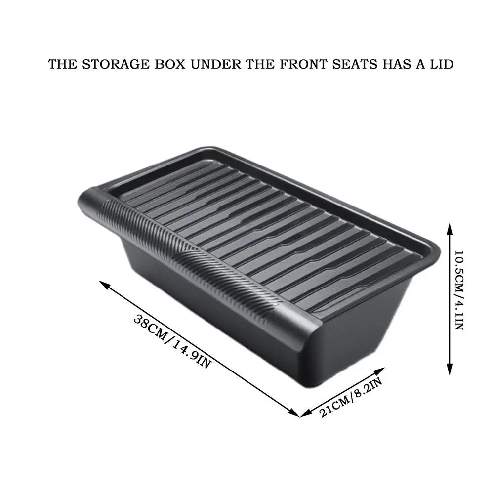 Car Under Seat Storage Box Car Under Seat Tray Layered Storage Case Under Air Vent Storage Case Car Interior Accessories