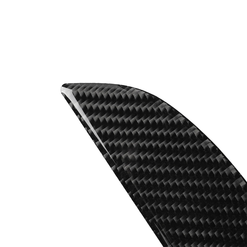 Embellecedor adhesivo para tablero de instrumentos de coche, fibra de carbono, para Audi A4L, A4, B8 (2009-2016, Q5 (2009-2017), A5 (2008-2017)