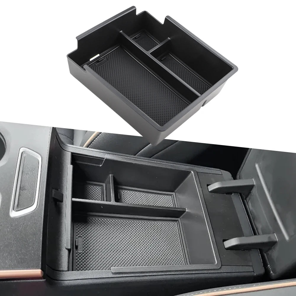 Car Interior Armrest Storage Organizer Center Console Tray for Chery OMODA 5 2023 2024 2025 Custom Stowing Accessory