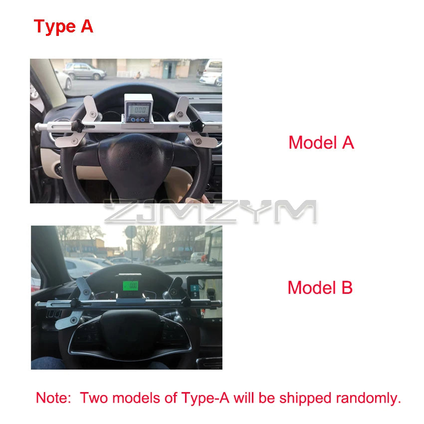 Car Steering Wheel Level Alignment