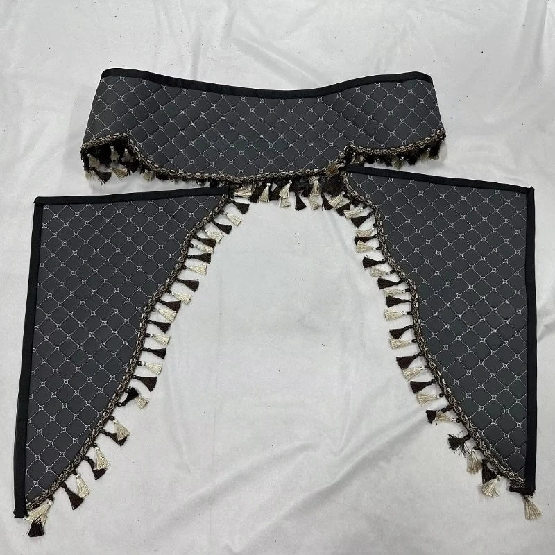 Truck Curtains Universal Luxury Truck Car Front and Sleep Window Curtains for Sitrak C7H C5H C9H/VOLVO FH/SCANIA /Howo/DAF XF105