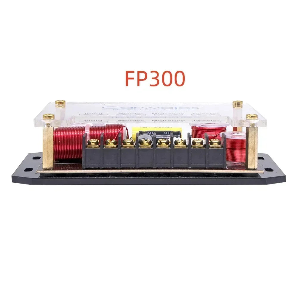 Carwales Car Audio Sound System 3-Way Crossover Tweeter Midrange SubWoofer Car Three-way Signal Combination Distributor Divider