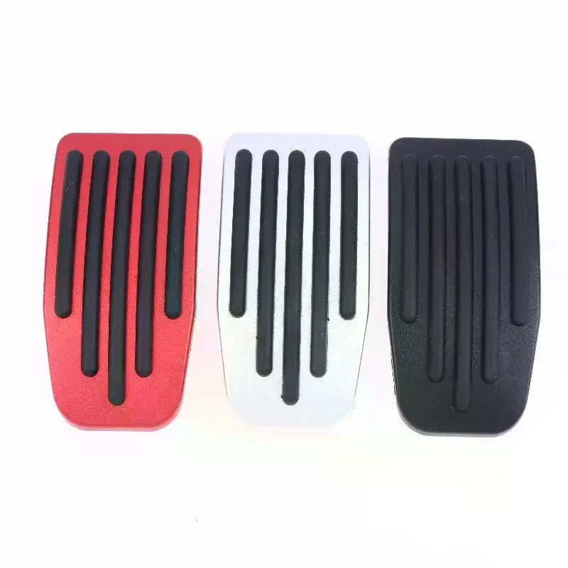 Car Foot Pedal Pads Cover Non-slip Accelerator Brake Rest Performance Metal Mats Vehicle Accessories For Model 3 Y