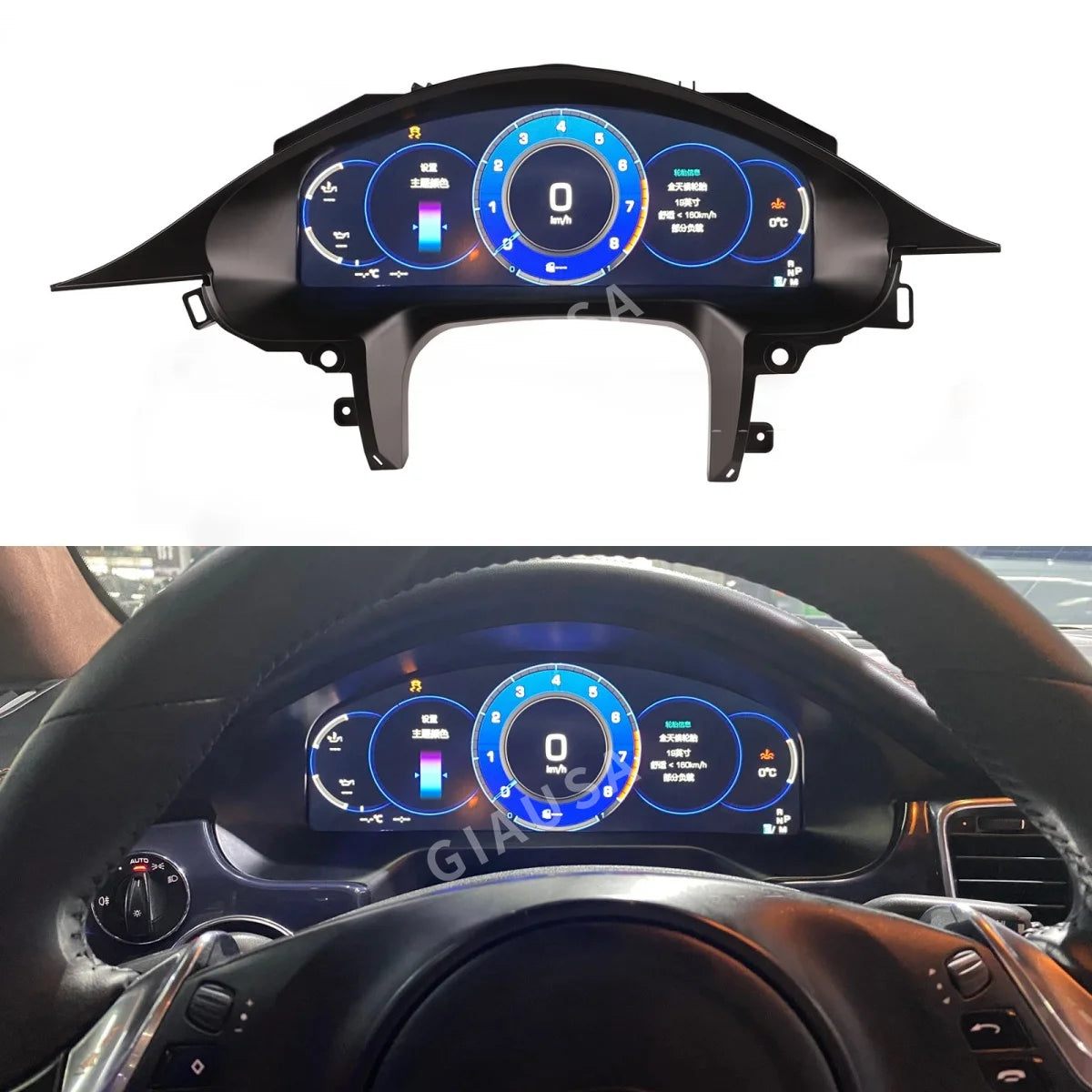 For Porsche Panamera 2010- 2017 Car LCD Car Dashboard Panel Virtual Cockpit Cluster Digital Car Multimedia Dashboard Speedometer