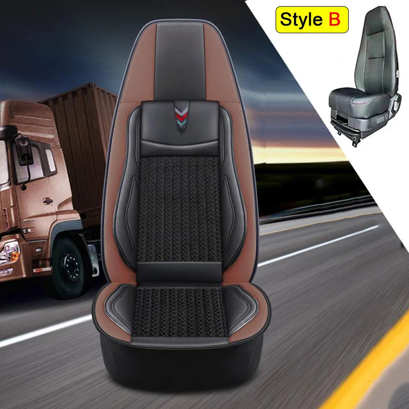 Truck Lorry Bus Auto Seat Cushion Cover for SITRAK C5H G7H HOHAN N7G N5G SCANIA Volvo Benz Renault DAF IVECO Hino TATRA Iveco