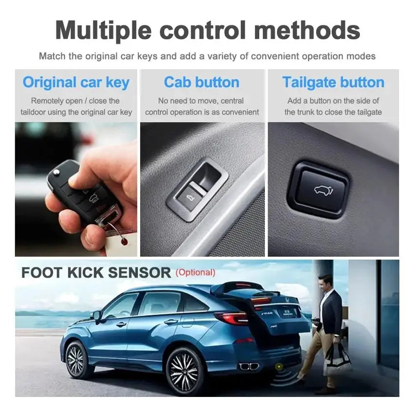 Car Accessory For Volkswagen Sharan 2012-2019 Electric Tailgate Modified Automatic Lifting Electric Motor for Trunk Kit Sensor