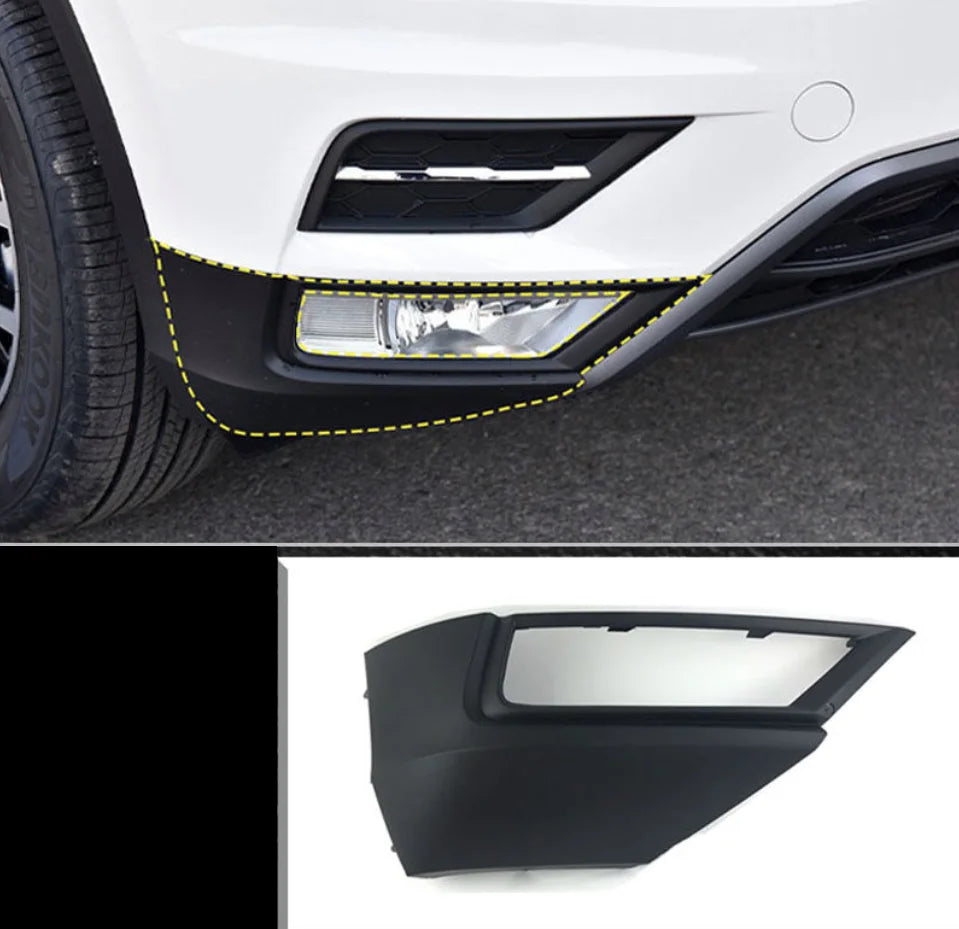 Car Accessory Fog Light Cover Lamp Frame Grille Car Accessories For Volkswagen VW TIguan 2017 2018 2019 2020 2021