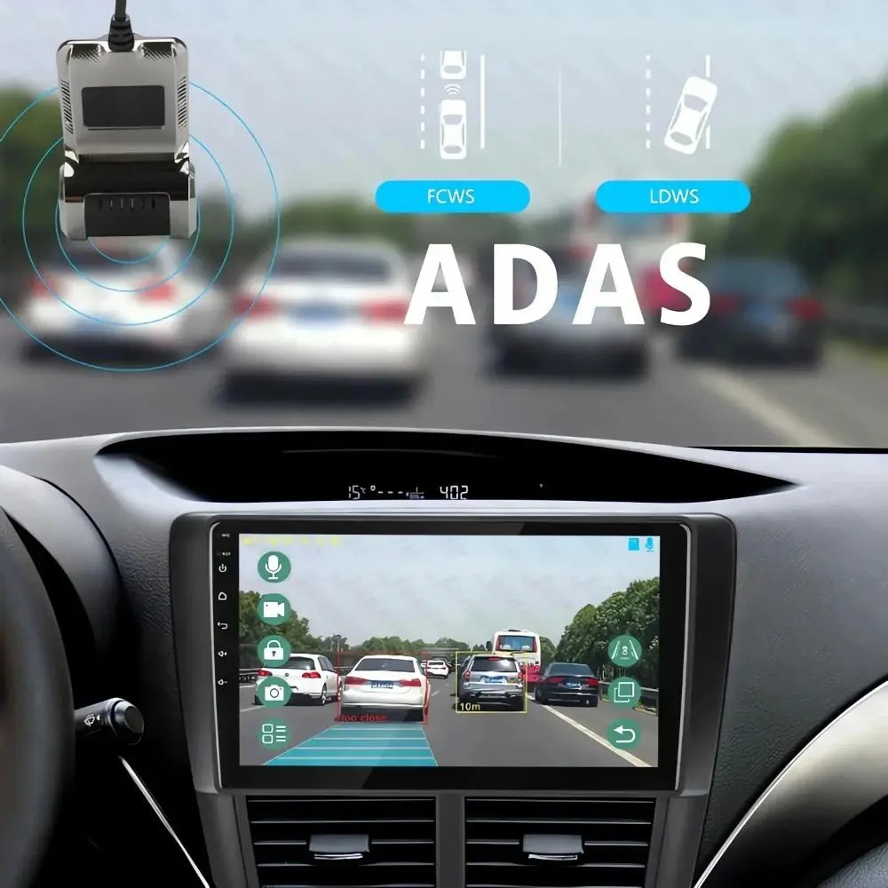 NEW HD 1080P Dash Camera Expandable Memory ADAS Smart Car Camera 360° View Video Recorder Driving Recording