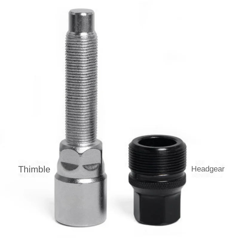 Bicycle Crank Arm Removal Tool Bike Crank Puller Pedal Wrench Multi-Function Crankset Pedal Crank Pull Bolt Remover Repair Tool