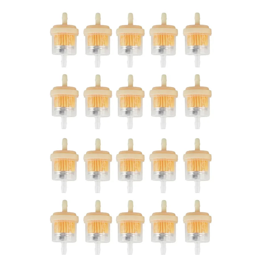 6mm Gas Inline Fuel Filter with Magnet for Kohler Kawasaki John Deere Mini Motocross Honda Suzuki Yamaha ATV Motor Vehicles