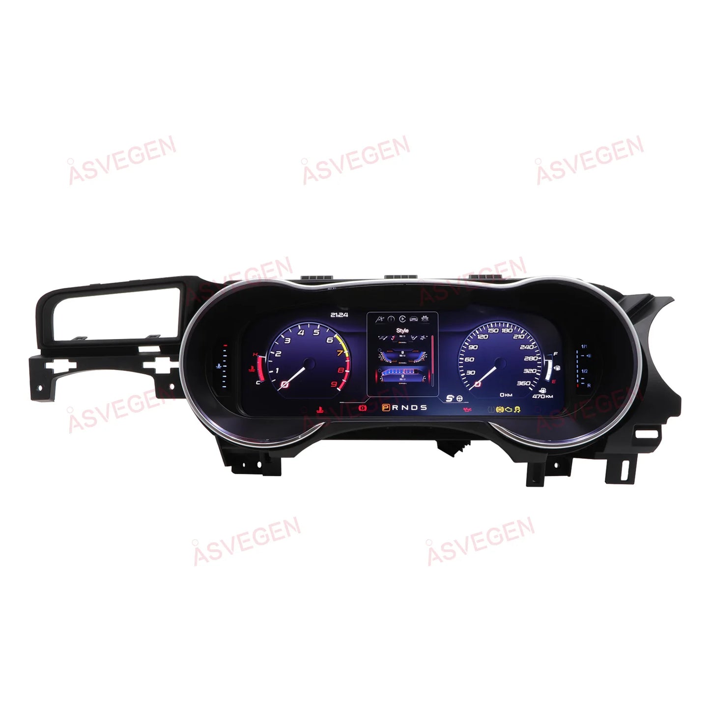 12.3 Inch Car Digital Cluster For Ford Mustang 2015-2021 Dashboard Virtual Instrument Panel  LCD Screen