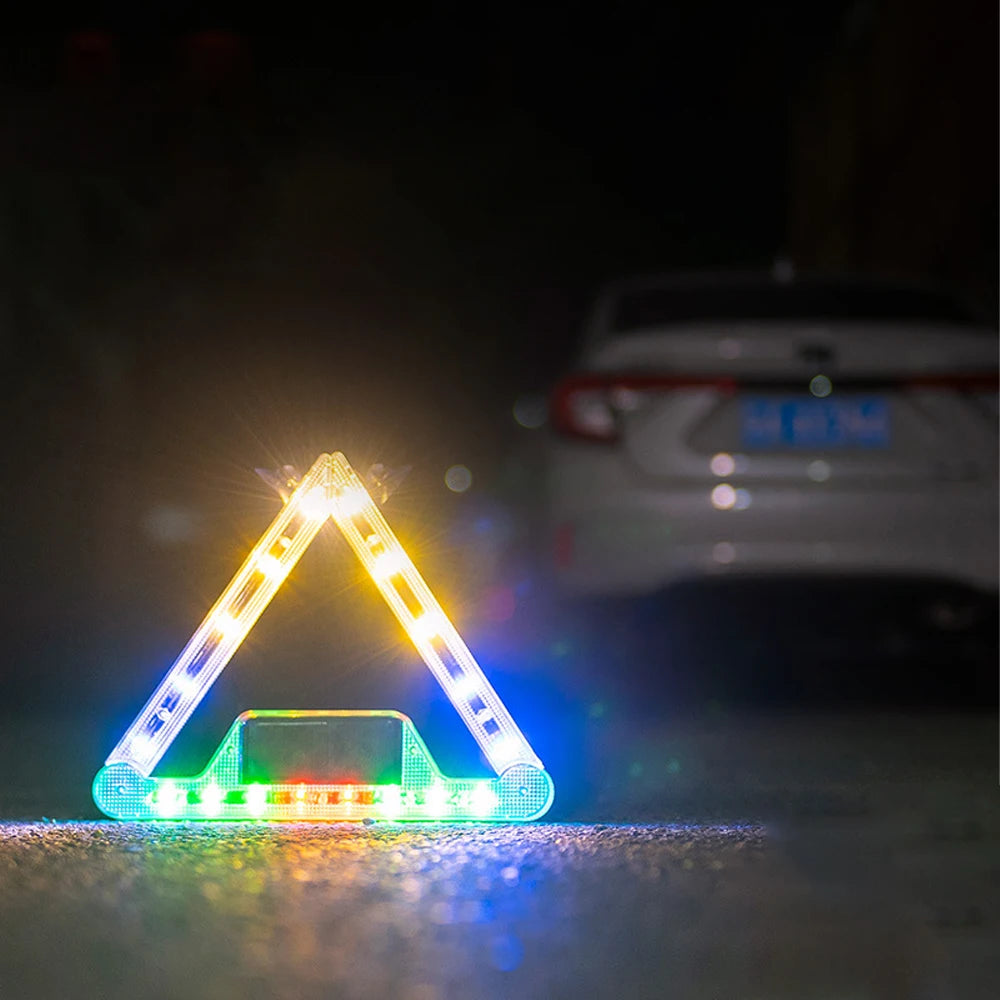 LED Solar Strobe Lights For Auto Emergency Grill Warning Lamp 18 led Windshield Anti Collision Light Car Accessories 11 Modes