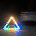 LED Solar Strobe Lights For Auto Emergency Grill Warning Lamp 18 led Windshield Anti Collision Light Car Accessories 11 Modes
