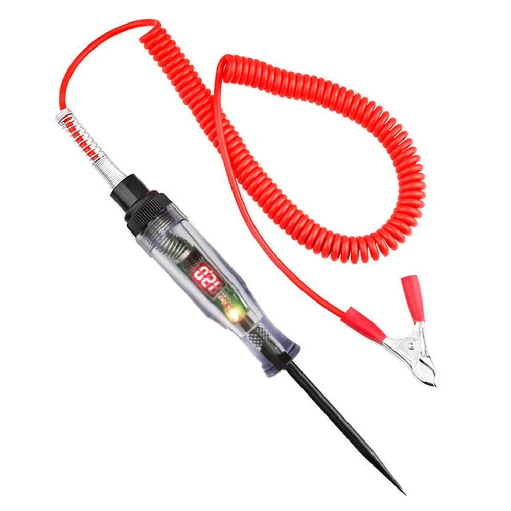 36V Car Truck Voltage Circuit Tester Automobile Diagnostic Tools car battery tester Voltmeter Bulb Auto Repair Voltage Indicator