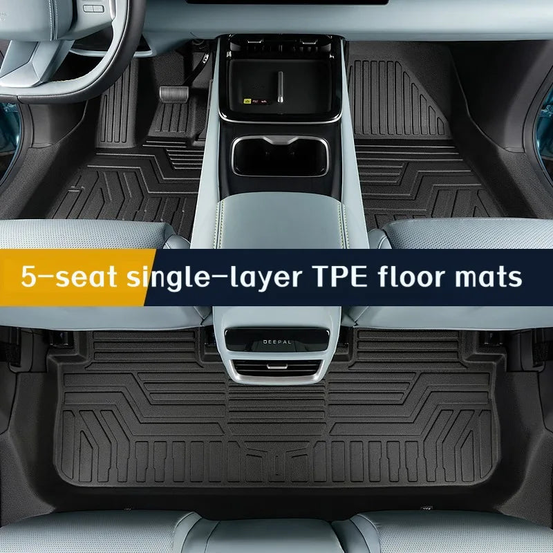 NEW TPE Car Floor Mat Customized Suitable for 2000+Models | LHD | Upgrade Coverage Threshold Anti slip all weather protective