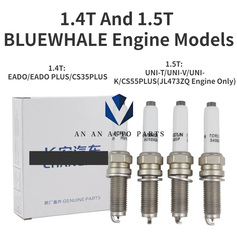 1.4T And 1.5T Models CHANGAN Spark Plugs For EADO/EADO PLUS/CS35PLUS/UNI-T/UNI-V/-UNI-K/CS55PLUS