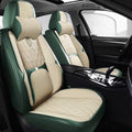 Universal Car Seat Covers Full Covered Durable Nappa Leather Seat Cushion for 90% Sedan SUV  Include Front and Rear Cover