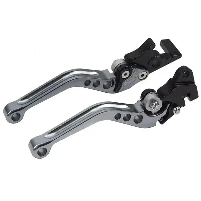 Adjustable Brake Levers for Motorcycle & Electric Car, Double Disc Clutch Brake Rod, Front/Rear Disc Brake Modification