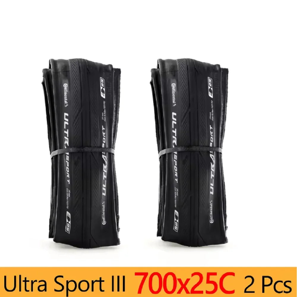 Continental ULTRA SPORT Ⅲ GRAND SPORT RACE Bike Tire 700x23C/25C/28C For Road Bike Vehicle Folding Anti Puncture Bicycle Tyre A