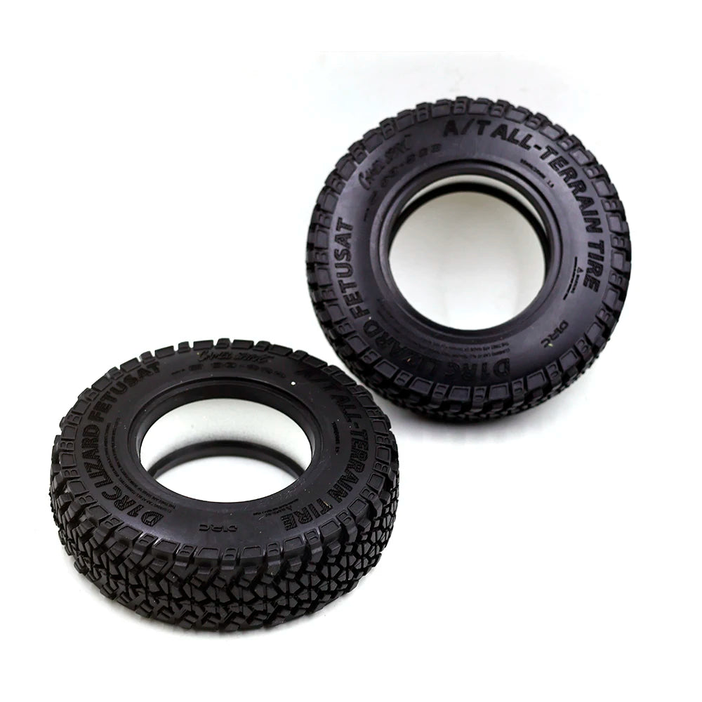 1.9-inch Rubber Tires 95mm Wheel for 1/10 RC Crawler Car TRX4 Defender Bronco AXIAL SCX10 RC4WD D90 Wraith Yikong Jeep TF2 Capra
