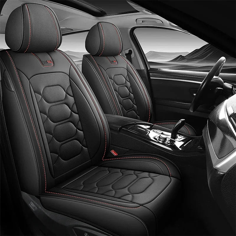 Full Coverage Universal Pu Leather Car Seat Covers for AUDI Q5 Q2 Q3 Q6 Q7 Q8 S1 S4 S5 S6 SQ5 RS3 RS4 RS5 RS6 TT Car Accessories