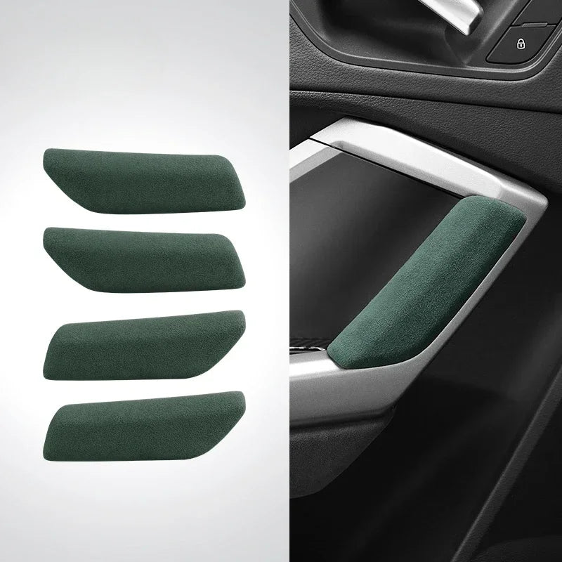 For Audi Q3 2019-2022 Car Interior Supplies Modified Decorative Supplies Door Handle Car Handle Decorative Modification Cover