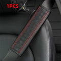 Car accessories seat belt PU Leather Safety Belt Shoulder Cover Breathable Protection Seat Belt Padding Pad Auto Interior