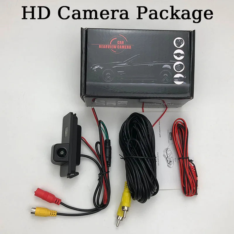 Rear View Camera Accessories For VW Golf 5 Golf V mk5  2003 2004 2005 2006 2007 2008 License Plate Lamp with HD Night Vision